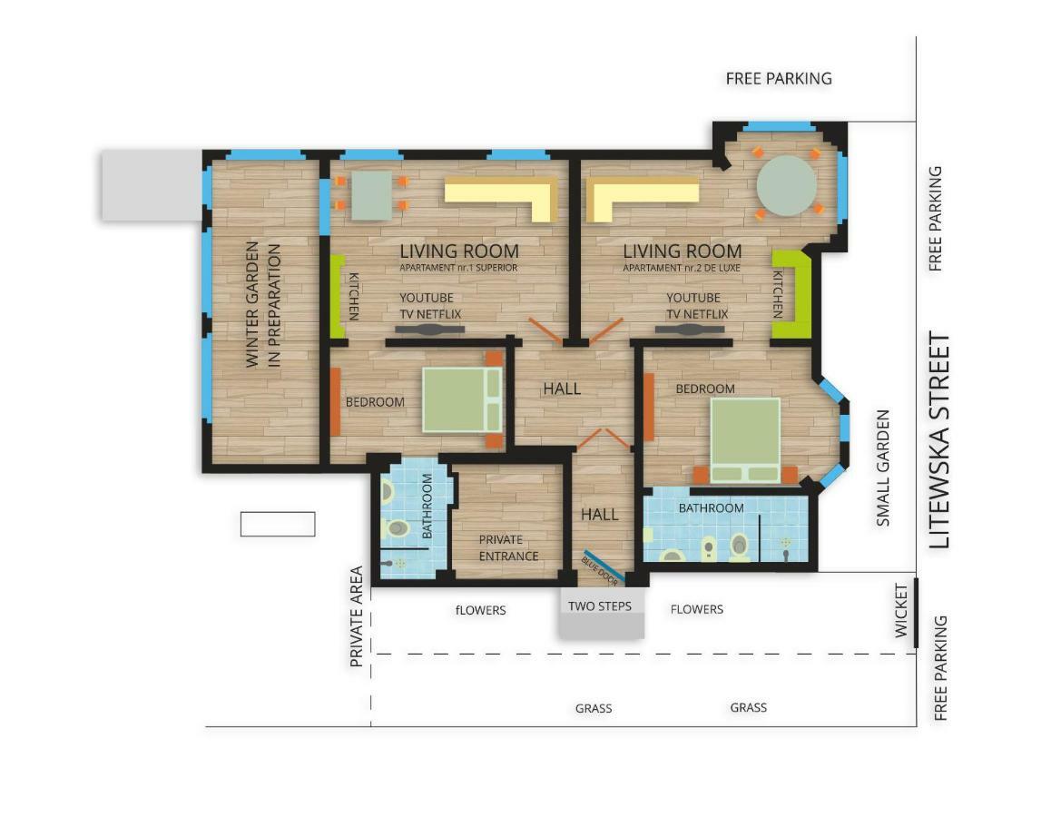 Cherry House Apartments Bydgoszcz Dış mekan fotoğraf